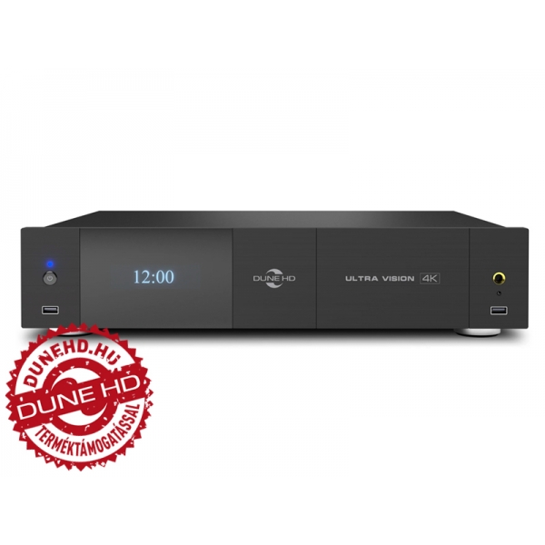 Ultra Vision 4K 3D wifi/ethernet/USB/HDD médialejátszó