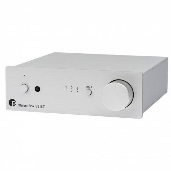 Stereo Box S3 BT sztereó erősítő - ezüst