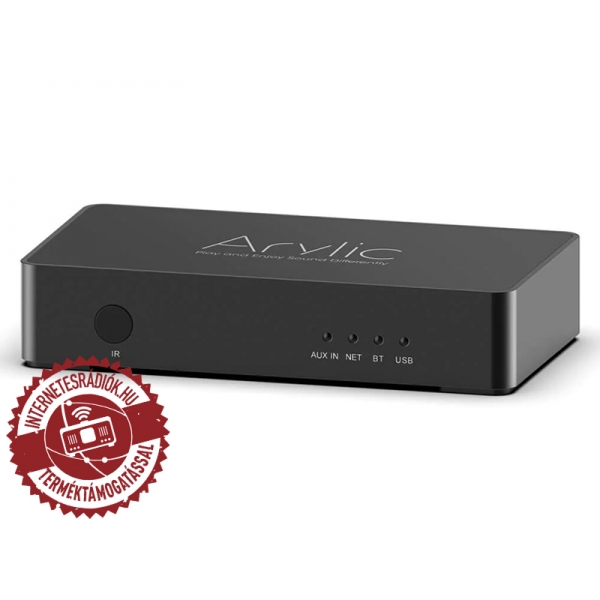 Arylic S10 Wifi/ethernet/USB/AUX/BT zenelejátszó