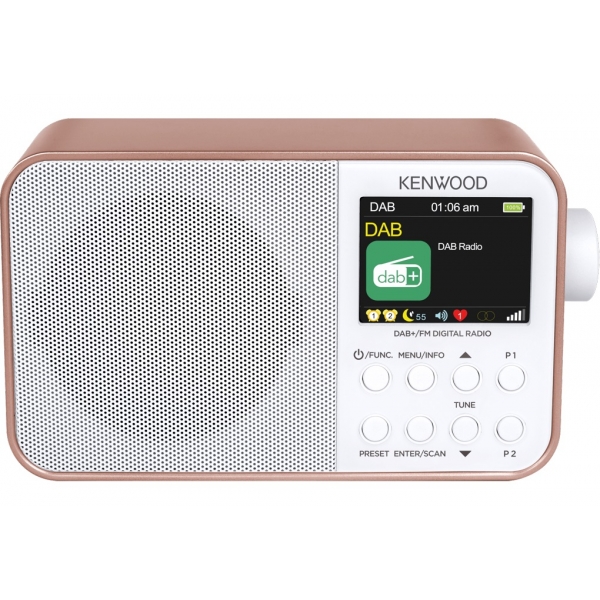 CR-M30DAB-R bluetooth hangszóró rádióval, rose gold