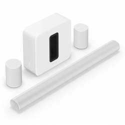 ARC + SUB + 2x ERA 100 Házimozi rendszer, fehér