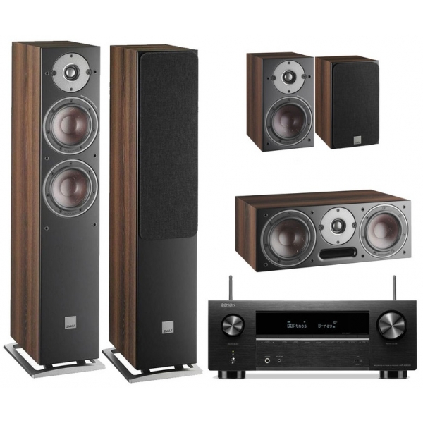 AVR-X2800H + Dali Oberon 7 5.0 házimozi szett, dió