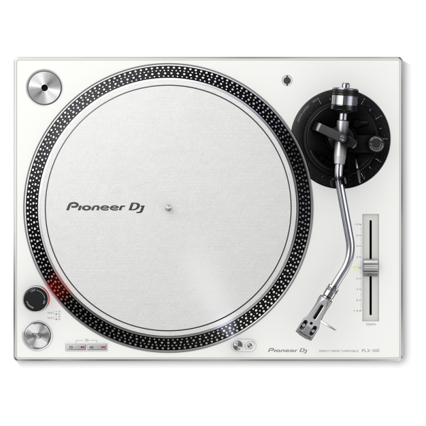 PLX-500W direkt meghajtású DJ lemezjátszó, fehér