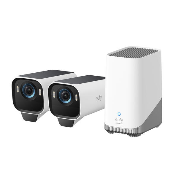 EufyCam S3 Pro Biztonsági Kamera Rendszer (2+1) 4K UHD (T88923W1)