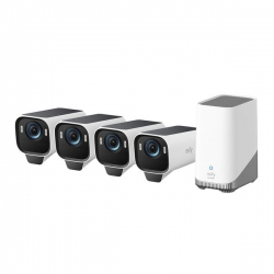 EufyCam S3 Pro Biztonsági Kamera Rendszer (3+1) 4K UHD (T88943W1)