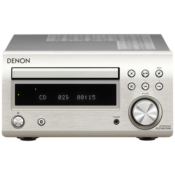 RCD-M41 DAB+ Sztereó CD/rádióerősítő - prémium ezüst