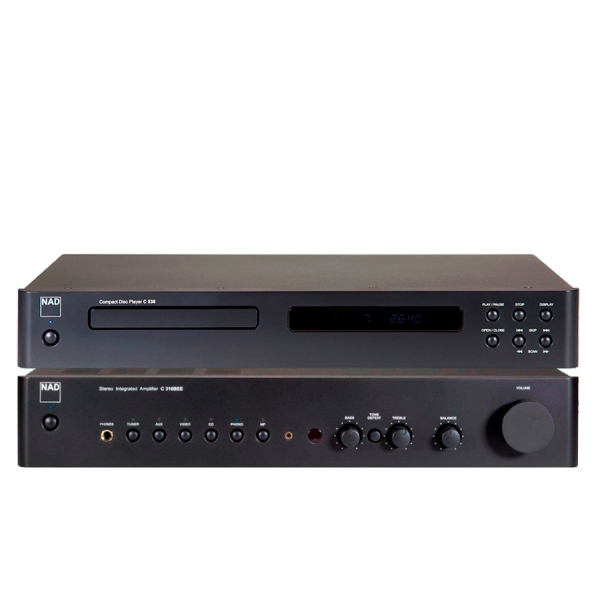 C 316 BEE V2 sztereó erősítő + C 538 CD lejátszó, szett 