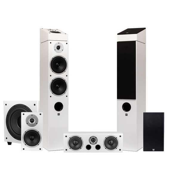 RAPTOR 7 5.1. 2 Dolby Atmos házimozi hangfalszett, fehér