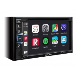 INE-W611D 2 DIN Fejegység, navigáció, Apple Carplay