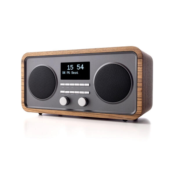 RADIO 3 Hordozható digitális rádió, sötét tölgy