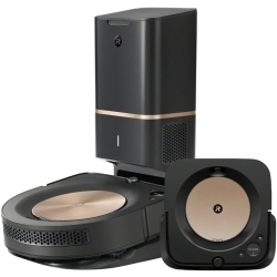 Roomba s9+ és Braava jet M6, fekete
