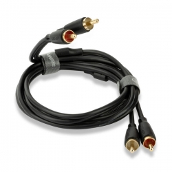 QE8101 RCA - RCA sztereó rca kábel, 0.75 m